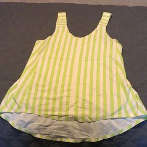 Lululemon Run Singlet Lululemon Seawheeze Size 6
